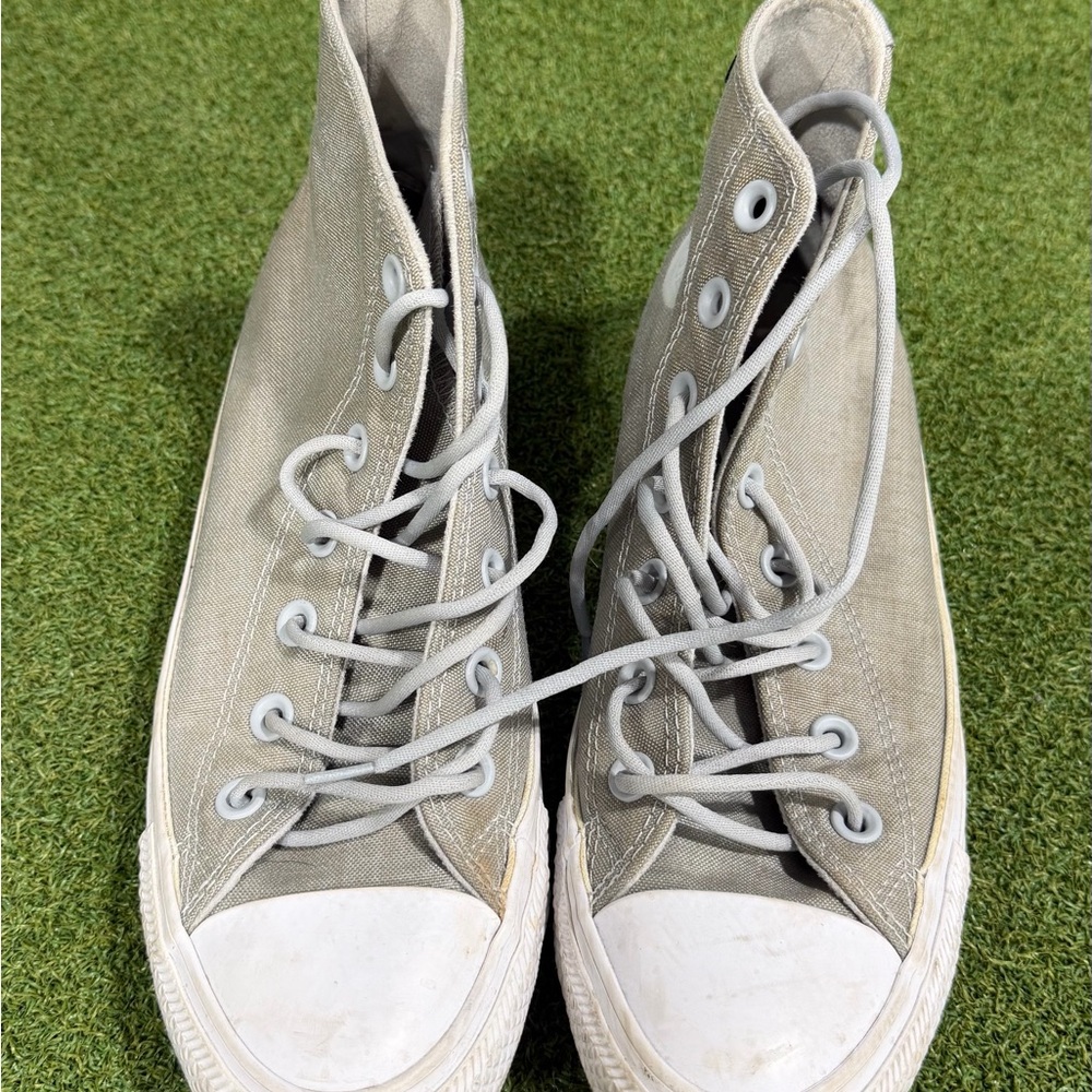 Converse Gray High-Top Sneakers - Picture 3 of 3
